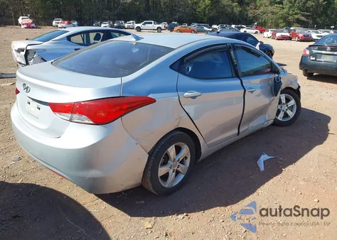 2013 Hyundai Elantra Gls from USA, damaged, VIN 5NPDH4AE8DH254981